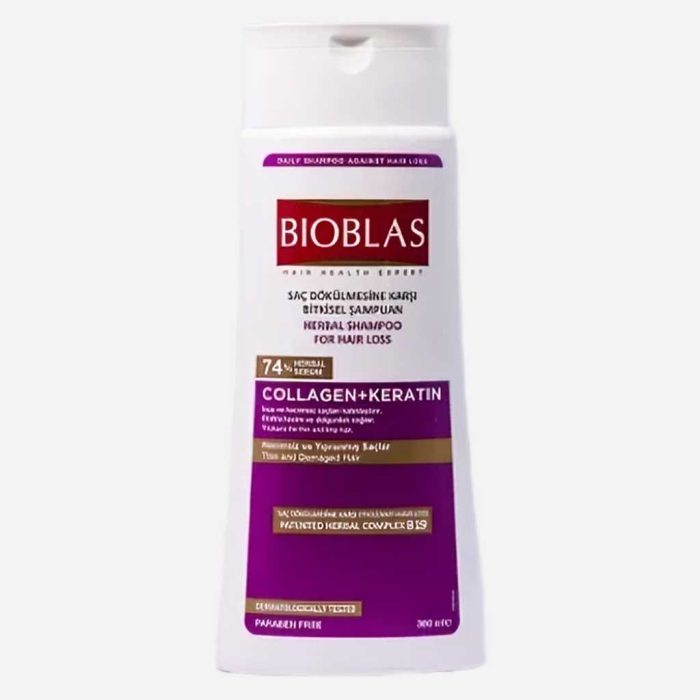 Bioblas Collagen Keratin Shampoo - Image 2