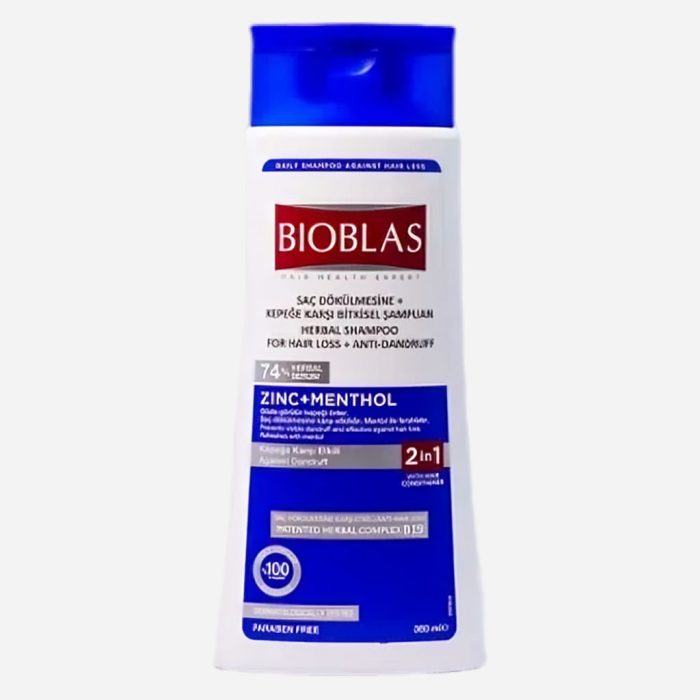 Bioblas Zinc Menthol Shampoo - Image 2