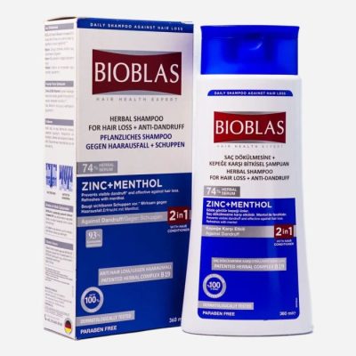Bioblas Zinc Menthol Shampoo