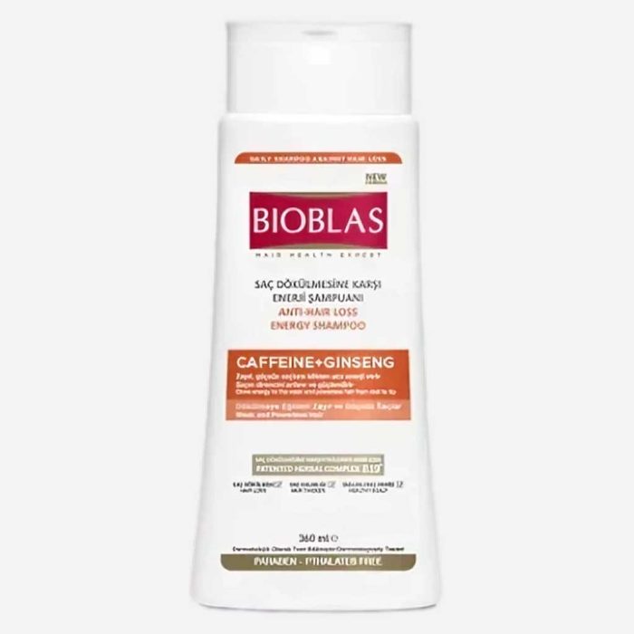 Bioblas Caffeine + Ginseng Shampoo - Image 2