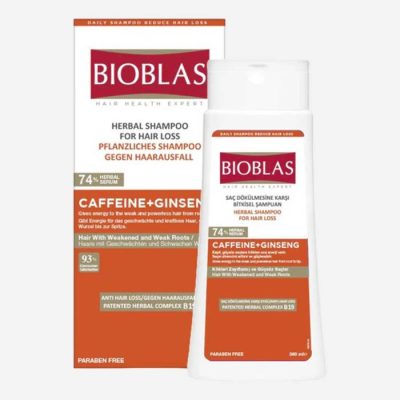 Bioblas Caffeine + Ginseng Shampoo