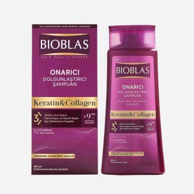 Bioblas Keratin + Collagen Shampoo 360ml